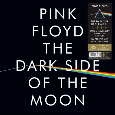 Pink Floyd - The Dark Side Of The Moon (50th Anniversary 2xcrystal clear vinyl Collector’s Edition) 